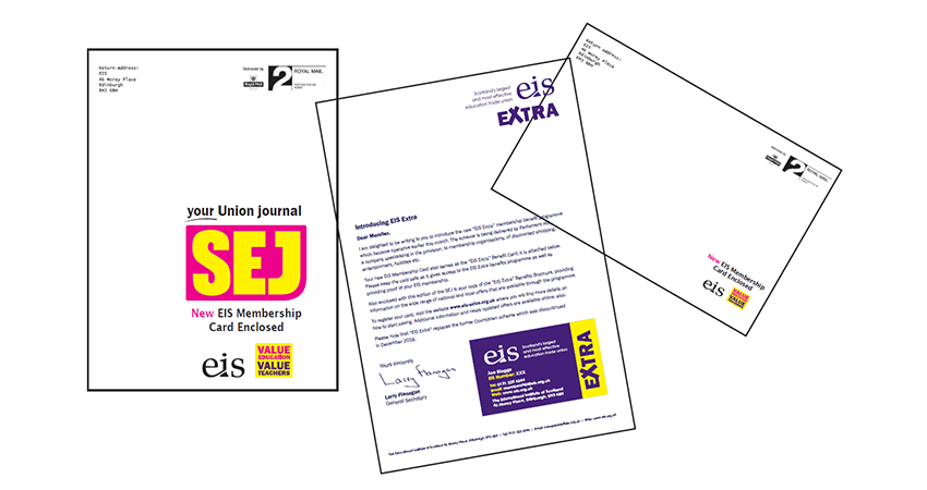 EIS membership envelopes and stationary